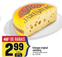 Marché Adonis FROMAGE ORIGINAL JARLSBERG | JARLSBERG ORIGINAL CHEESE offer