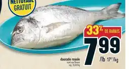 Marché Adonis DAURADE ROYALE | ROYAL SEA BREAM offer