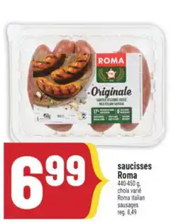 Marché Adonis SAUCISSES ROMA | ROMA ITALIAN SAUSAGES offer