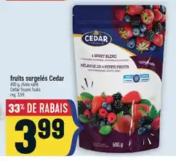 Marché Adonis FRUITS SURGELÉS CEDAR | CEDAR FROZEN FRUITS offer