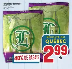 Marché Adonis LAITUE COEUR DE ROMAINE | ROMAINE HEART LETTUCE offer