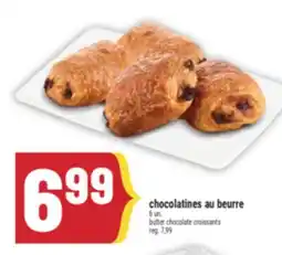 Marché Adonis CHOCOLATINES AU BEURRE | BUTTER CHOCOLATE CROISSANTS offer