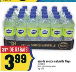 Marché Adonis EAU DE SOURCE NATURELLE NAYA | NAYA NATURAL SPRING WATER offer