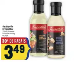 Marché Adonis VINAIGRETTE IRRÉSISTIBLE | IRRÉSISTIBLE DRESSING offer