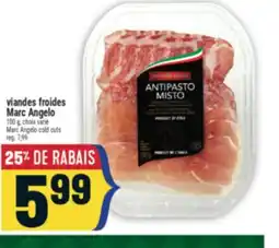 Marché Adonis VIANDES FROIDES MARC ANGELO | MARC ANGELO COLD CUTS offer