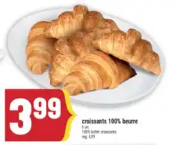 Marché Adonis CROISSANTS 100% BEURRE | 100% BUTTER CROISSANTS offer