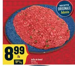 Marché Adonis KAFTA DE BOEUF | BEEF KAFTA offer