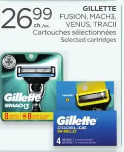 Proxim GILLETTE Selected cartridges offer