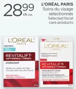 Proxim L'ORÉAL PARIS Selected facial care products offer