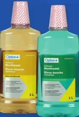Proxim Option+ Rince-bouche antiseptique/Antiseptic mouthwash offer