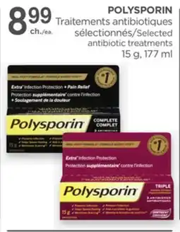 Proxim POLYSPORIN Selected antibiotic treatments offer