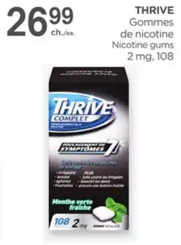 Proxim THRIVE Gommes de nicotine /Nicotine gums offer