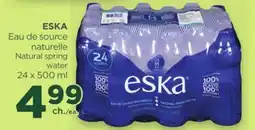 Proxim ESKA Eau de source naturelle/Natural spring water offer