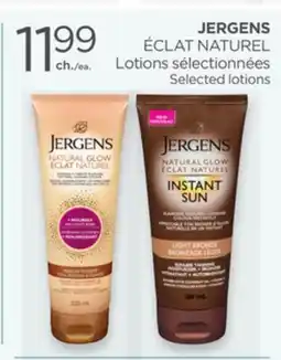 Proxim JERGENS ÉCLAT NATUREL Selected lotions offer