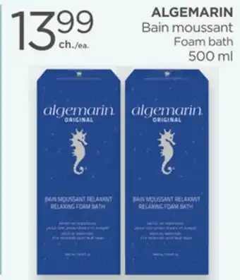 Proxim ALGEMARIN Foam bath offer