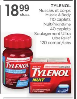 Proxim TYLENOL Muscle & Body Nighttime Ultra Relief offer