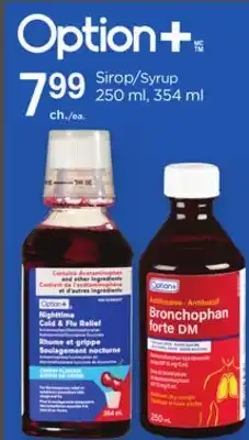 Proxim Option+ Sirop/Syrup offer