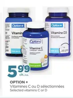Proxim OPTION + Selected vitamins C or D offer
