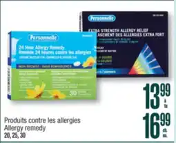 Jean Coutu PERSONNELLE Allergy remedy offer
