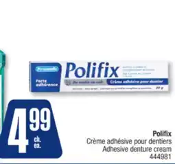 Jean Coutu PERSONNELLE Polifix Adhesive denture cream offer