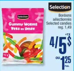 Jean Coutu SELECTION Selected candies offer