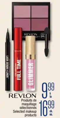 Jean Coutu REVLON Selected makeup products offer