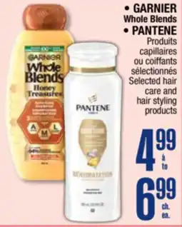 Jean Coutu GARNIER Whole Blends, PANTENE Selected hair care and hair styling products offer
