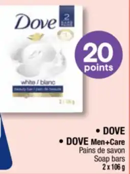 Jean Coutu DOVE, DOVE Men+Care Soap bars offer