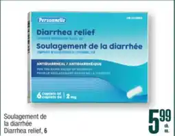 Jean Coutu PERSONNELLE Diarrhea relief offer