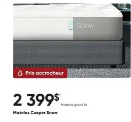 Dormez Vous Matelas Casper Snow offer
