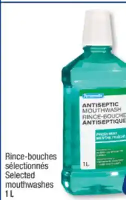 Jean Coutu PERSONNELLE Selected mouthwashes offer