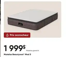 Dormez Vous Matelas Beautyrest Mod 3 offer