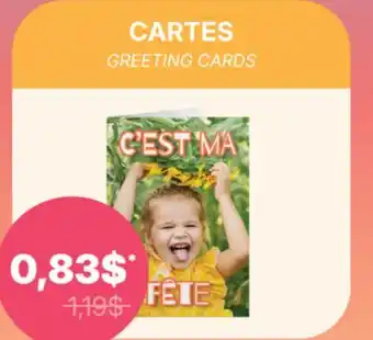 Jean Coutu GREETING CARDS offer