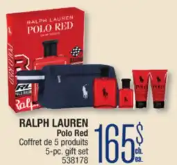 Jean Coutu RALPH LAUREN Polo Red 5-pc. gift set offer