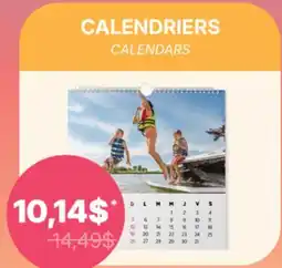 Jean Coutu CALENDARS offer