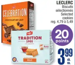 Jean Coutu LECLERC Selected cookies offer