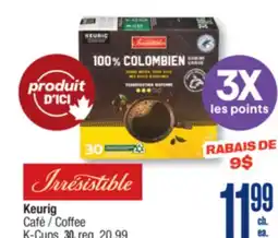 Jean Coutu IRRESISTIBLE Keurig Coffee offer