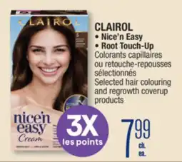 Jean Coutu CLAIROL Selected hair colouring and regrowth coverup products offer