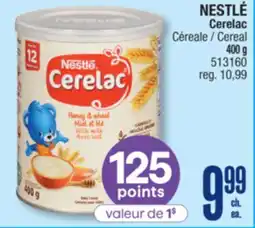 Jean Coutu NESTLÉ Cerelac Cereal offer