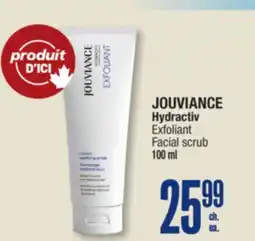 Jean Coutu JOUVIANCE Hydractiv Exfoliant Facial scrub offer