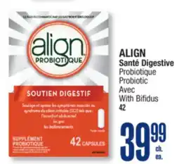 Jean Coutu ALIGN Santé Digestive Probiotic With Bifidus offer