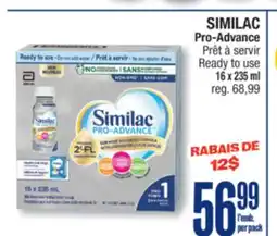 Jean Coutu SIMILAC Pro-Advance Ready to use offer
