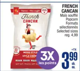 Jean Coutu FRENCH CANCAN Popcorn Selected sizes offer
