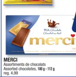 Jean Coutu MERCI Assorted chocolates offer