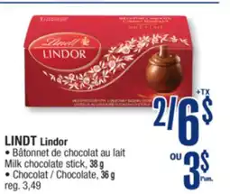 Jean Coutu LINDT Lindor offer