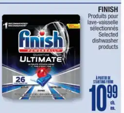 Jean Coutu FINISH Selected dishwasher products offer