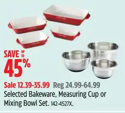 Canadian Tire Selected bakeware, measuring cup or mixing bowl offer