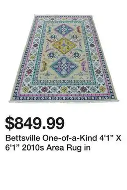 Wayfair Bettsville One-of-a-Kind 4'1 X 6'1 2010s Area Rug in offer