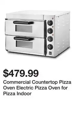 Wayfair Commercial Countertop Pizza Oven Electric Pizza Oven for Pizza Indoor offer