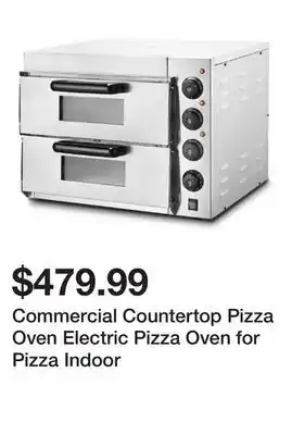 Wayfair Commercial Countertop Pizza Oven Electric Pizza Oven for Pizza Indoor offer